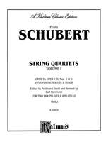 Franz Schubert: String Quartets, Volume I: Op. 29; Op. 125, Nos. 1 & 2; Op. Posth. in D Minor Product Image