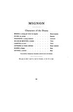 Ambroise Thomas: Mignon Product Image