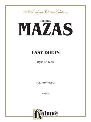 Jacques Mazas: Easy Duets, Opus 46 and 60