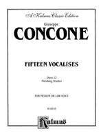 Giuseppe Concone: Fifteen Vocalises, Op. 12 (Finishing Studies) Product Image