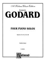 Benjamin Godard: Four Piano Solos (Mazurka, Op. 54; Renouveau, Op. 82; Au Matin, Op. 83; Fifth Valse, Op. 88) Product Image