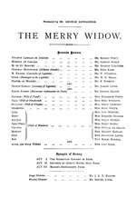 Franz Lehár: The Merry Widow Product Image