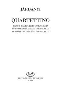 Jardanyi, Pal: Quartettino (3 vlns and cello) (sc&pts)