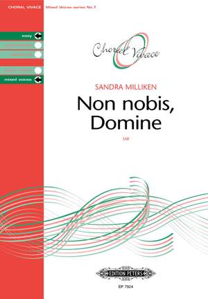 Milliken, S: Non nobis, Domine