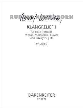 Kelterborn, R: Klangrelief I