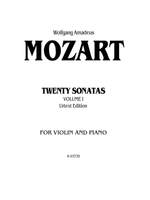 Wolfgang Amadeus Mozart: Twenty Sonatas (Urtext) Product Image