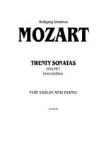 Wolfgang Amadeus Mozart: Twenty Sonatas (Urtext) Product Image