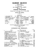 Jacques Offenbach: Barbe-Bleue Product Image