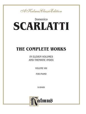 Domenico Scarlatti: The Complete Works, Volume VIII