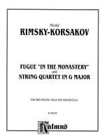 Nicolai Rimsky-Korsakov: Two String Quartets: Fugue "In the Monastery," String Quartet in G Major Product Image