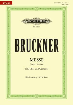 Bruckner, A: Messe f-Moll WAB 28