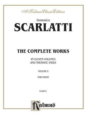 Domenico Scarlatti: The Complete Works, Volume X