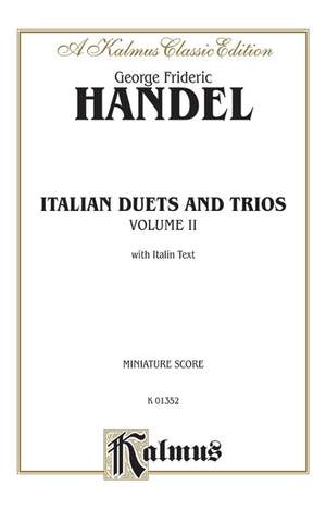 George Frideric Handel: Italian Duets and Trios