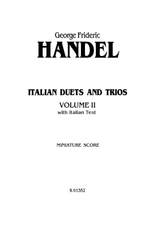 George Frideric Handel: Italian Duets and Trios Product Image