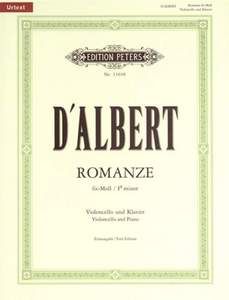d'Albert, E: Romanze fis-Moll F sharp minor