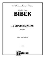 Heinrich Ignaz Franz von Biber: 16 Violin Sonatas Product Image