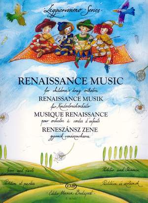 Various: Renaissance Music (score and parts)