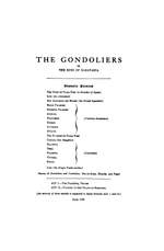 William S. Gilbert/Arthur S. Sullivan: The Gondoliers Product Image