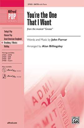 John Farrar: You're the One That I Want (from Grease) SATB