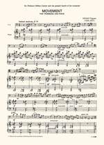 Hidas, Frigyes: Movement (trombone and piano) Product Image