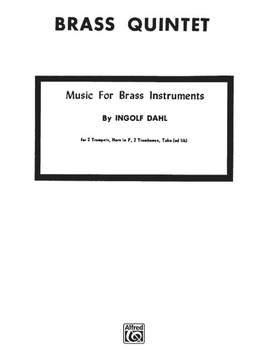 Ingolf Dahl: Music for Brass Instruments