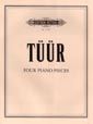 Tüür, E: Four Piano Pieces