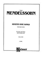 Felix Mendelssohn: 79 Songs Product Image