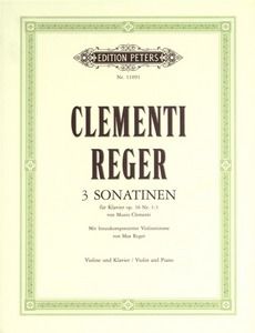 Clementi, M: 3 Sonatinas Op.36 Nos. 1-3