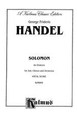 George Frideric Handel: Solomon (1749) Product Image