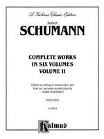 Robert Schumann: Complete Works, Volume II Product Image