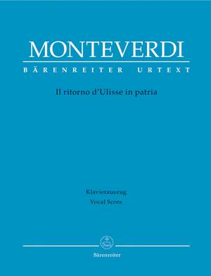 Monteverdi, C: Il ritorno d'Ulisse in patria (It) (Urtext)