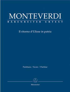 Monteverdi, C: Il ritorno d'Ulisse in patria (It) (Urtext)