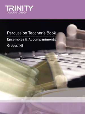 Trinity: Percussion Ensembles & Accomps (with CD)