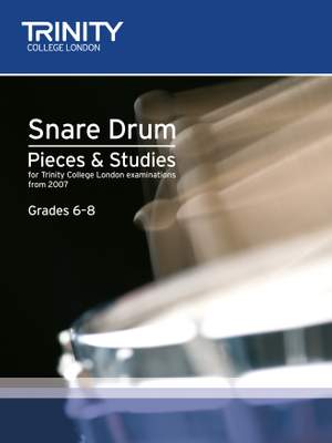 Trinity Guildhall Snare Drum Pieces & Studies Grades 6-8