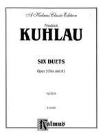 Daniel Friedrich Kuhlau: Six Duets, Op. 57bis and 81 Product Image