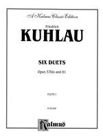 Daniel Friedrich Kuhlau: Six Duets, Op. 57bis and 81 Product Image
