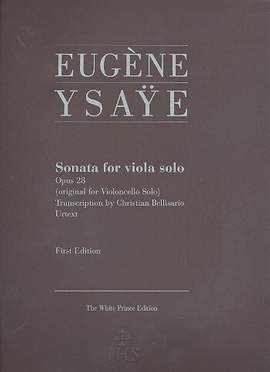 Ysaÿe, E: Sonata for Viola Solo Op.28