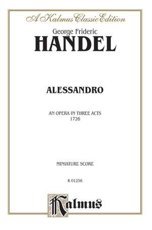 George Frideric Handel: Alessandro (1726)