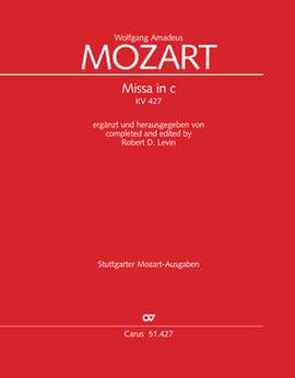 Mozart: Missa in c (KV 427; cMoll)