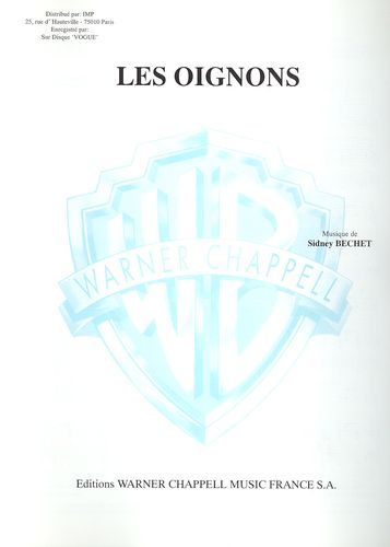 Bechet, Sidney: Oignons, Les (PVG)