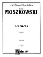 Moritz Moszkowski: Six Pieces, Op. 31 Product Image