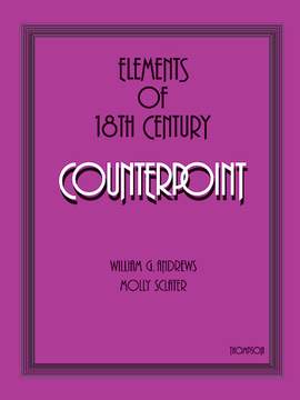 Elements of 18th Century Counterpoint