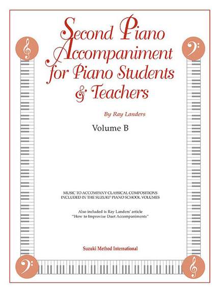 Ray Landers: Second Piano Accompaniments, Volume B