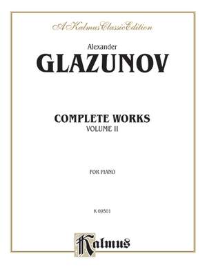 Alexander Glazunov: Complete Works, Volume II