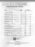Great Movie Instrumental Solos Product Image