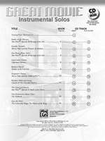 Great Movie Instrumental Solos Product Image