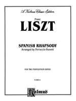 Franz Liszt: Spanish Rhapsody Product Image
