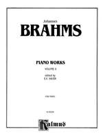 Johannes Brahms: Piano Works, Volume II (incl. Op. 119 & 5 Etudes) Product Image