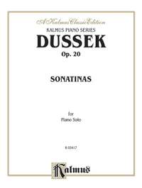 Johann Ladislau Dussek: Sonatinas, Op. 20