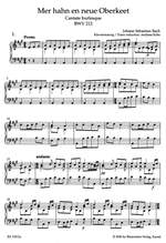Bach, JS: Cantata No. 212: Mer hahn en neue Oberkeet (BWV 212) (Urtext). (Peasant Cantata) Product Image